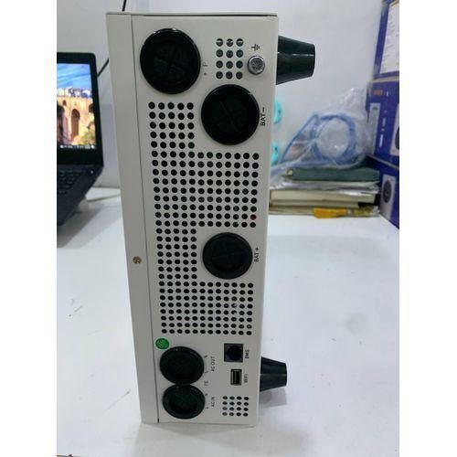 Rear panel of an electronic control unit showing terminals