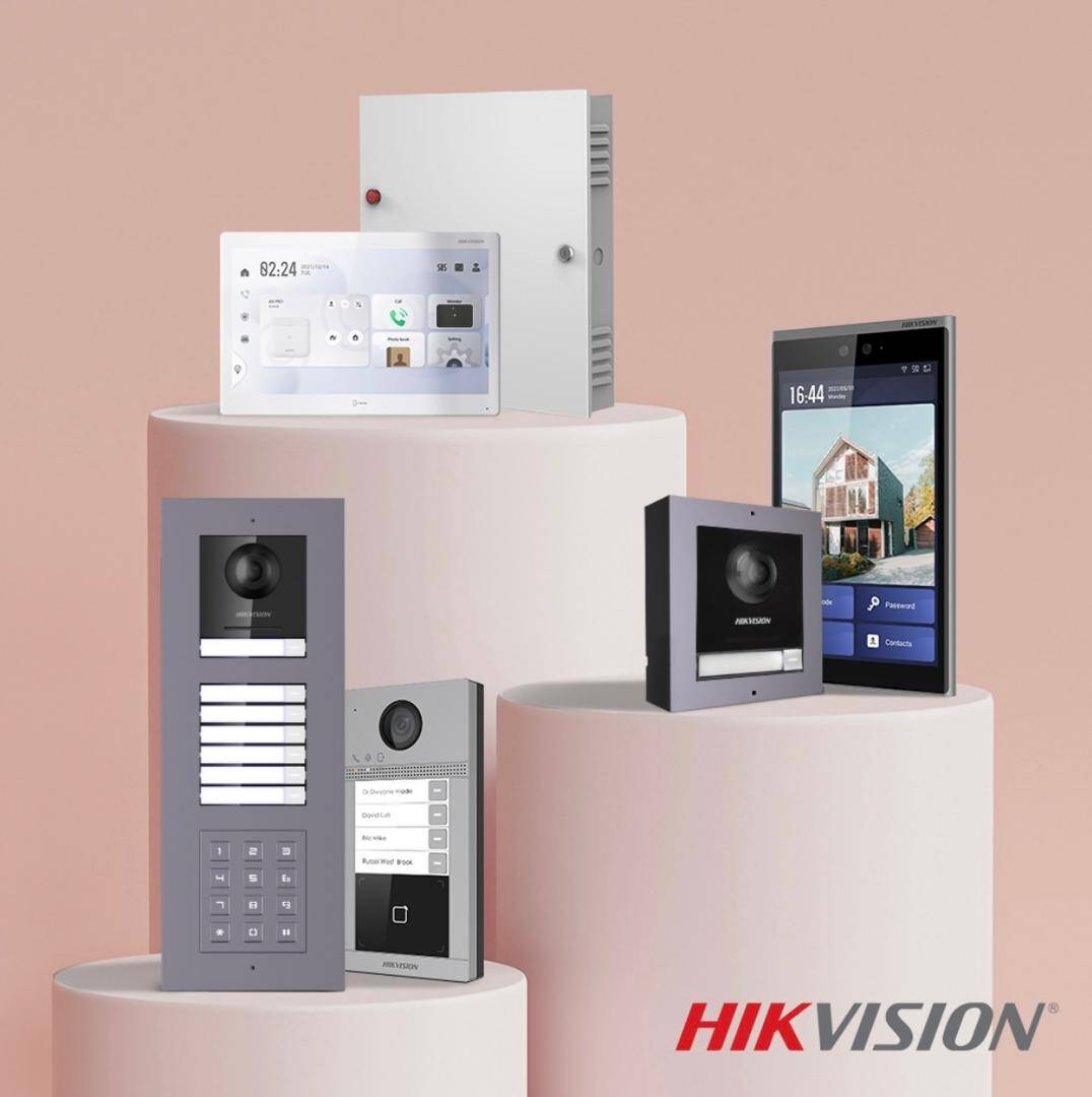 Range of video intercom panels and indoor screens